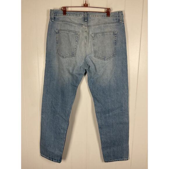 Outerknown Women's SEA Light Wash Generation Slim Selvedge 5 Pocket Jeans SZ 31 - Picture 9 of 11